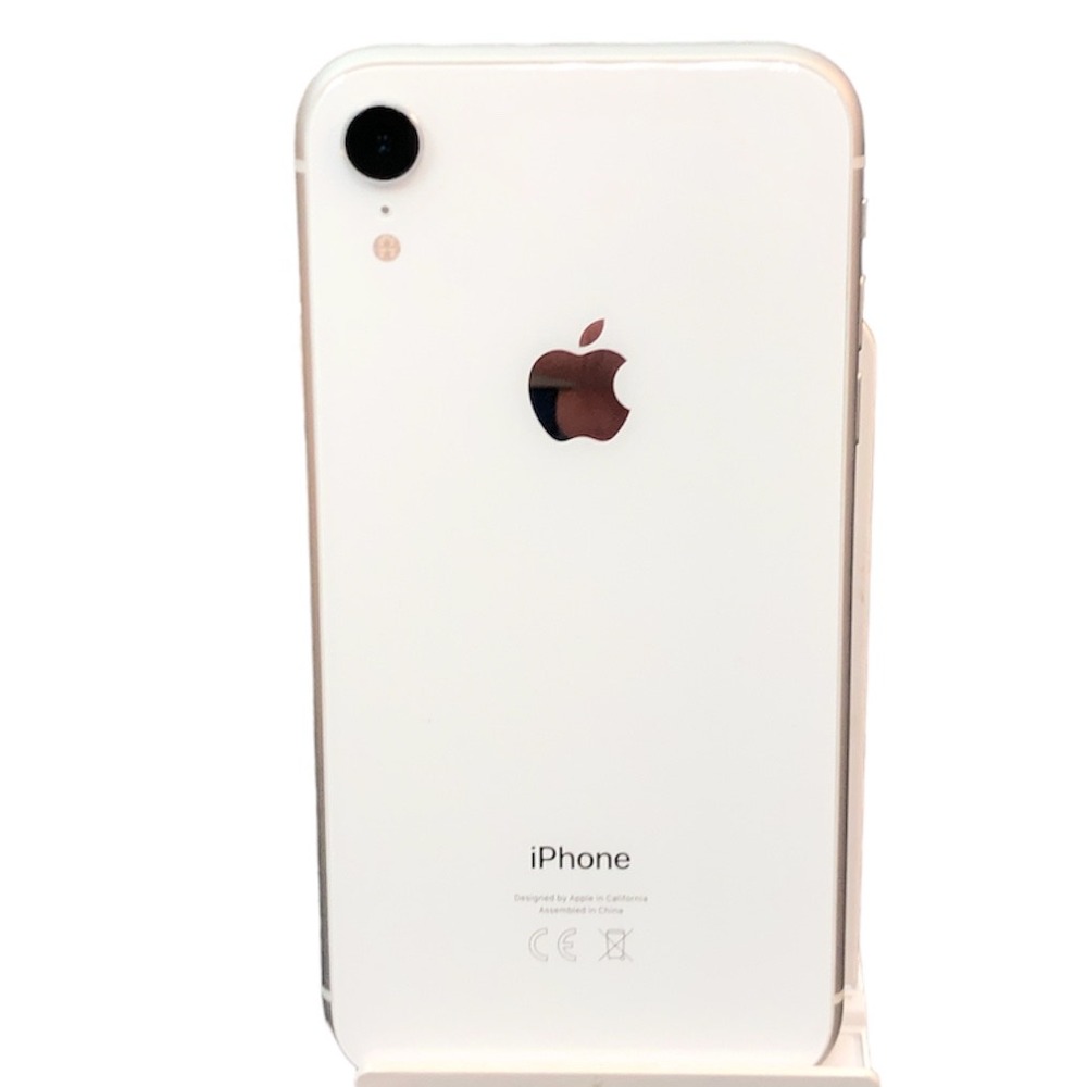 Apple iPhoneXR 64GB White A2106 MT032J/A バッテリ84% □au☆Joshin